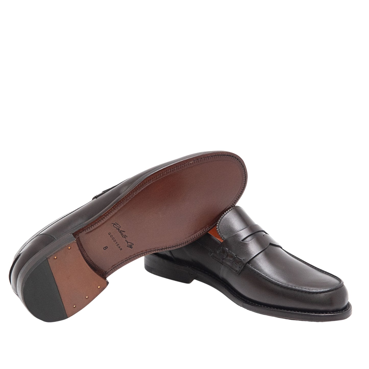 MOCASÍN TDM FAB GOODYEAR BANDA CLASICA SUELA DE CUERO