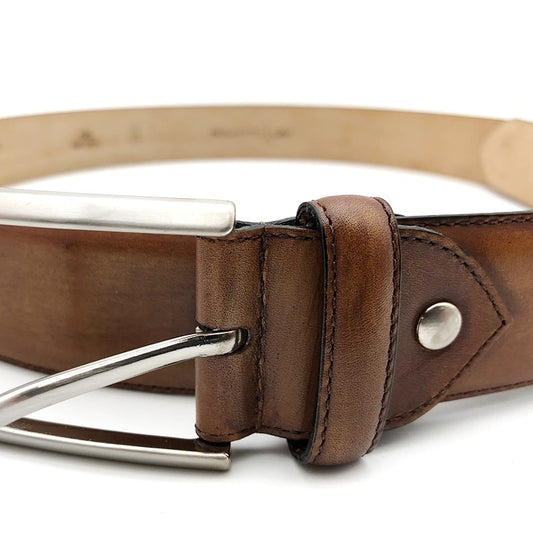 CINTURÓN PIEL CUERO HOMBRE