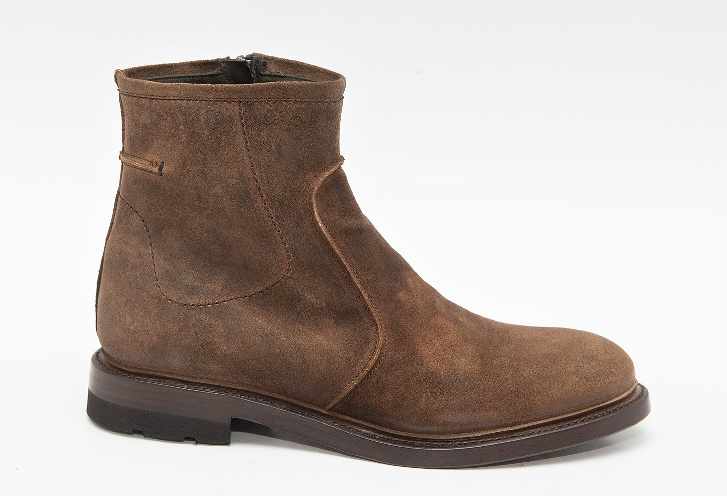 Bota cremallera lateral piel Ante. Fabricación Goodyear