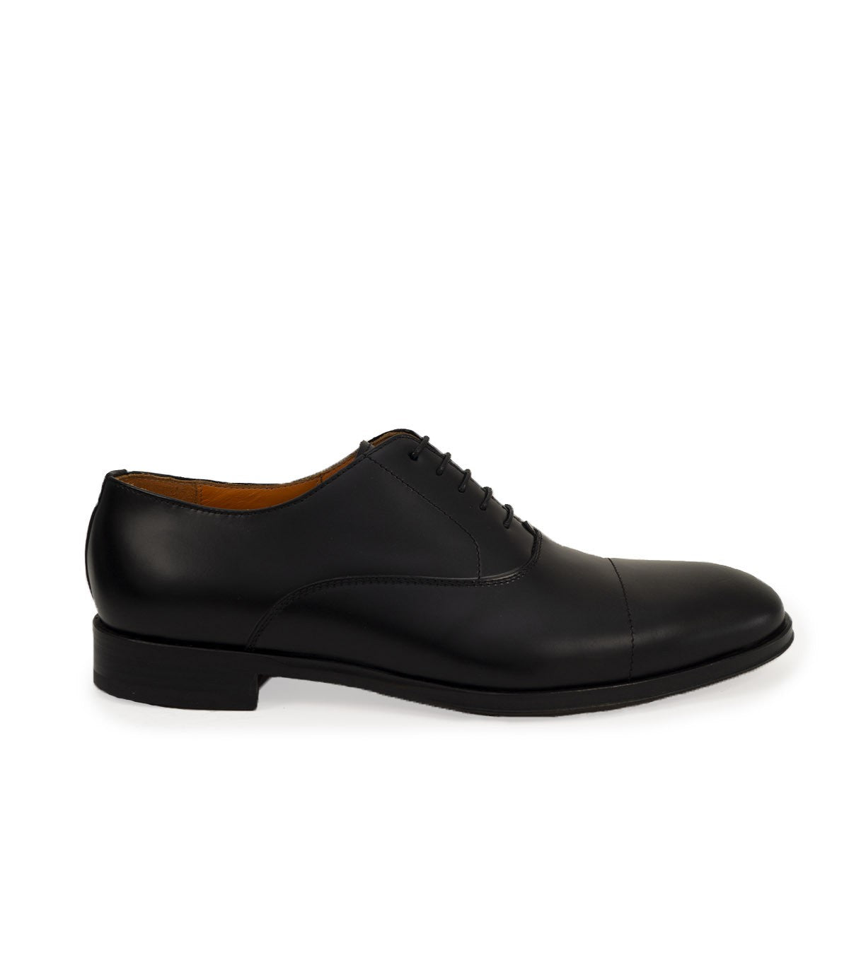 Chaussures Blucher noires à lacets pour homme