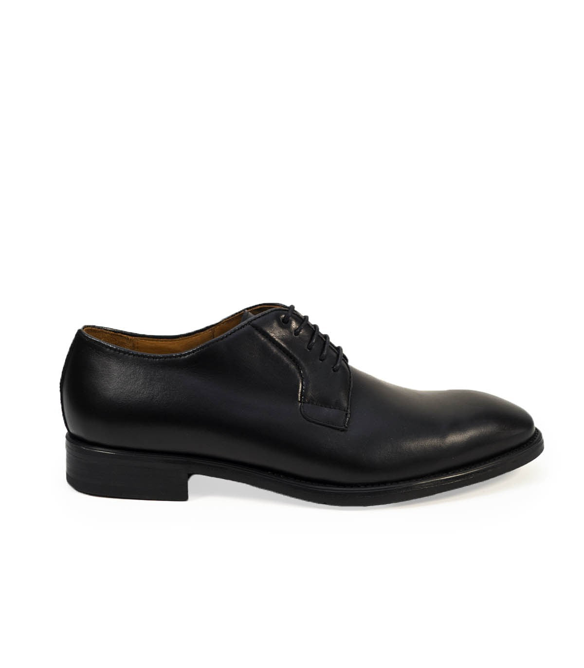 Chaussures à lacets noires pour hommes