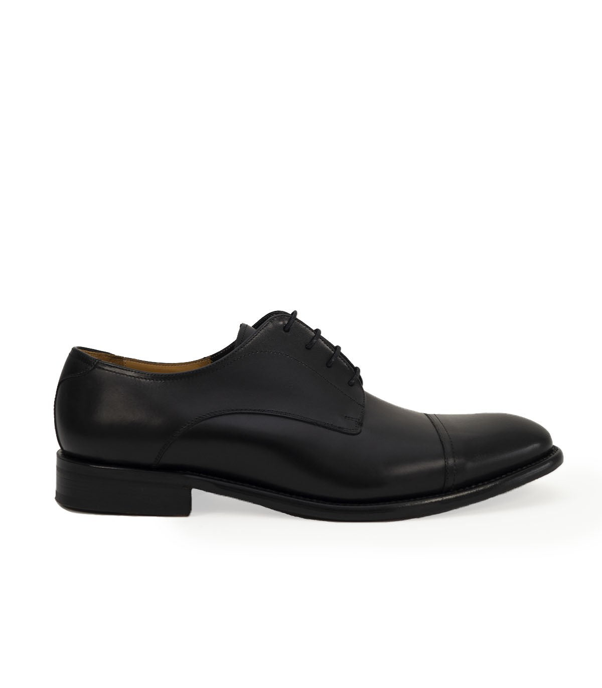 Chaussures à lacets noires pour hommes
