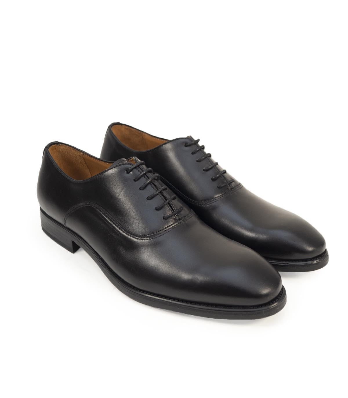 Chaussures à lacets noires pour hommes