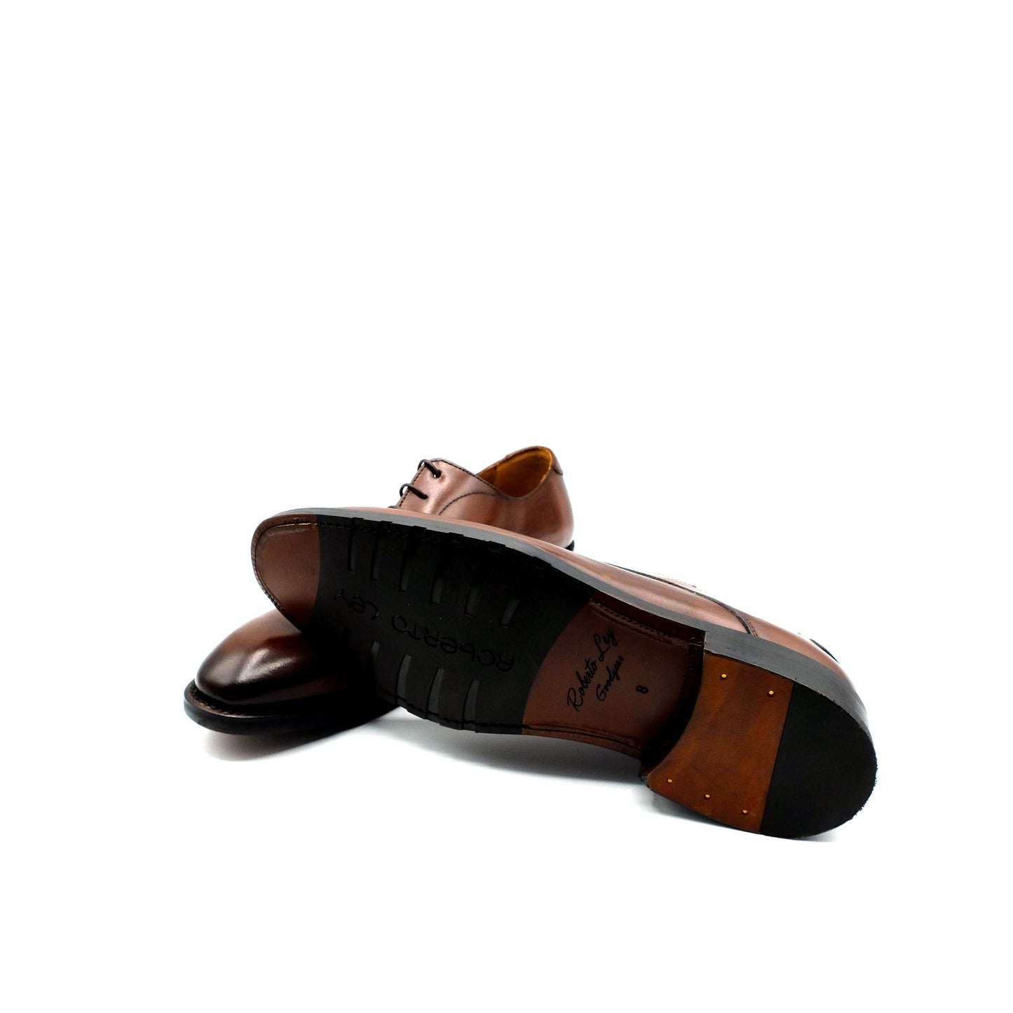 CHAUSSURES À LACETS MARRON GOODYEAR POUR HOMMES