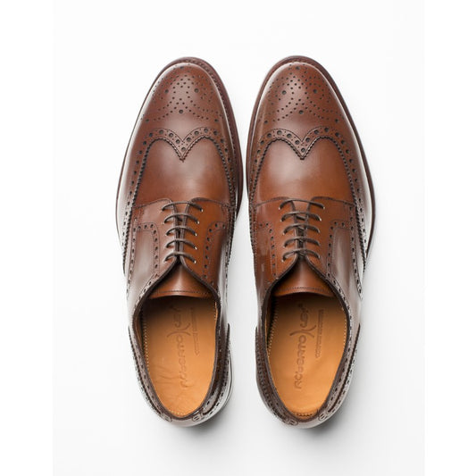 BROWN LACES STUNNED SHOE