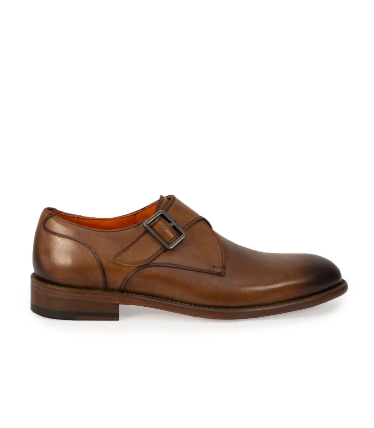CHAUSSURES EN CUIR POUR HOMMES À BOUCLE LATÉRALE GOODYEAR