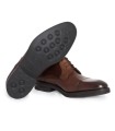 GOODYEAR SHOE WITH SIDE BUCKLE BROWN MEN