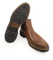 MEN'S BROWN LEATHER CHELSEA BOOT
