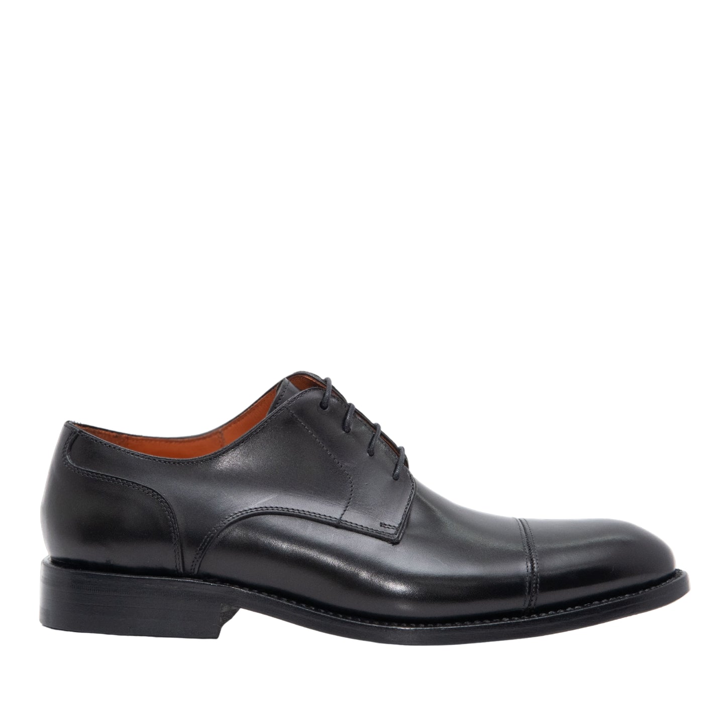 Derby piel vacuno. Suela de cuero. Fabricación Goodyear