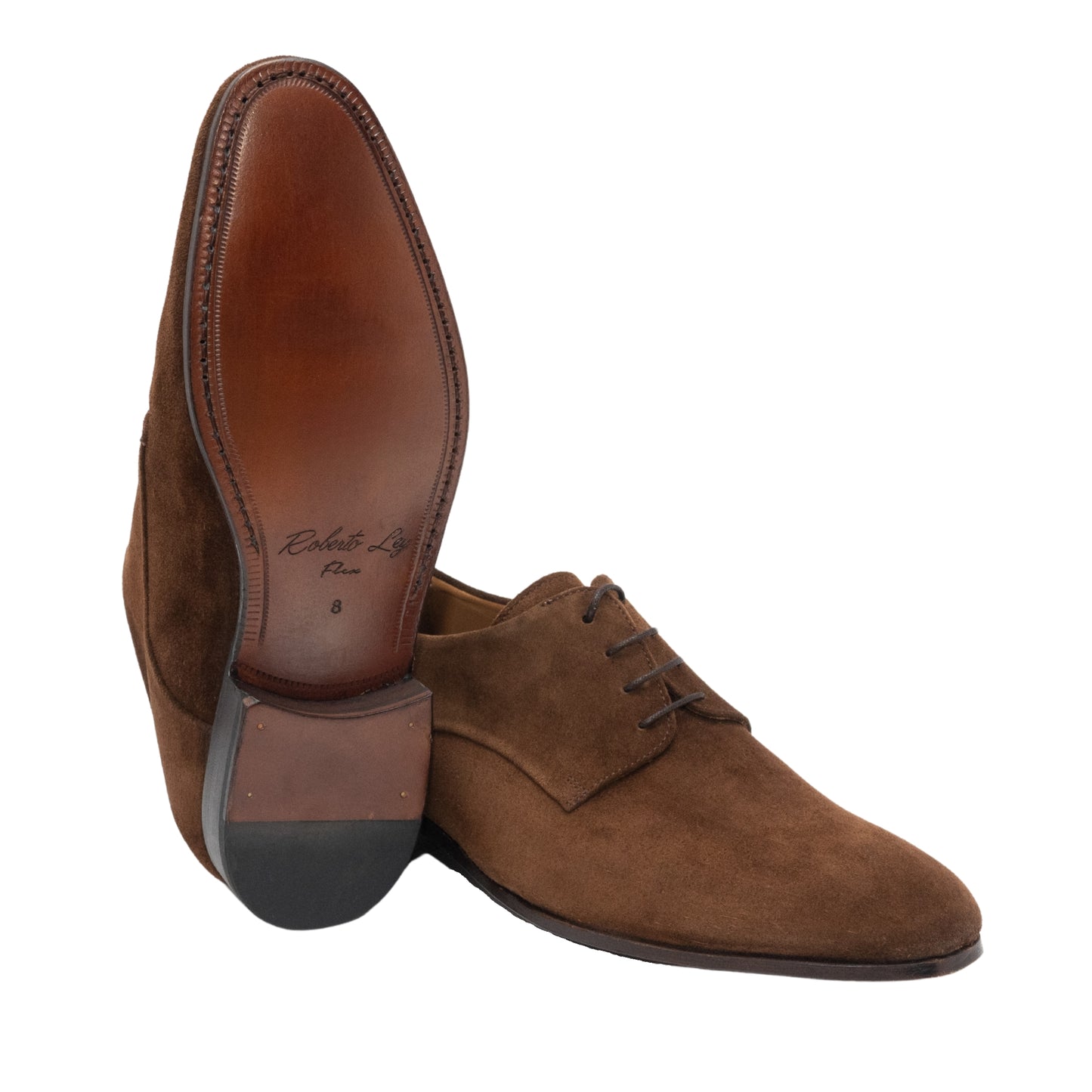 DERBY CORDONES PALA LISA. fABRICACIÓN BOLGNA FLEX CON GUANTE AL FORRO