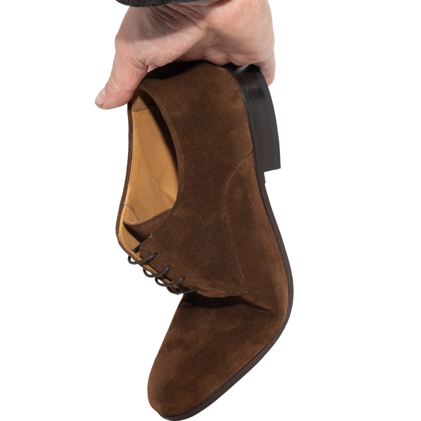 DERBY CORDONES PALA LISA. fABRICACIÓN BOLGNA FLEX CON GUANTE AL FORRO