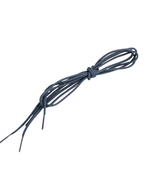 CORDON DE CHAUSSURE ROND DE COULEUR BLEU MARINE