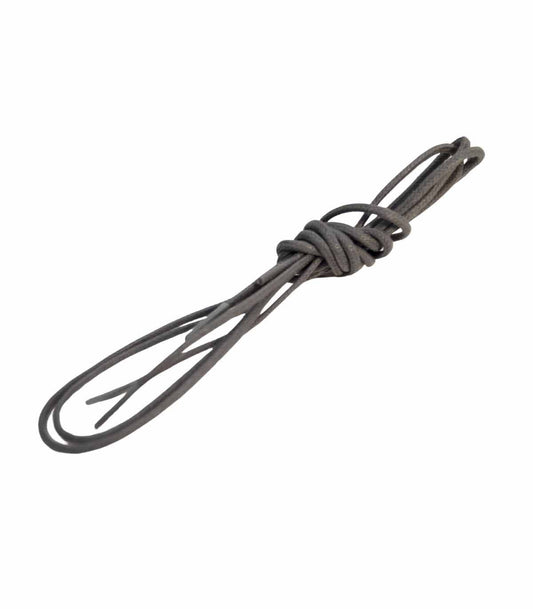 CORDON DE CHAUSSURE ROND DE COULEUR GRIS