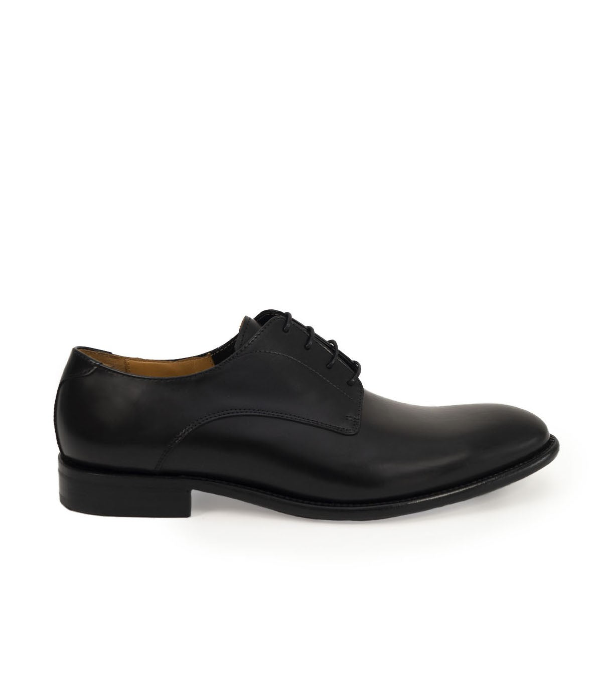 Chaussures à lacets noires pour hommes