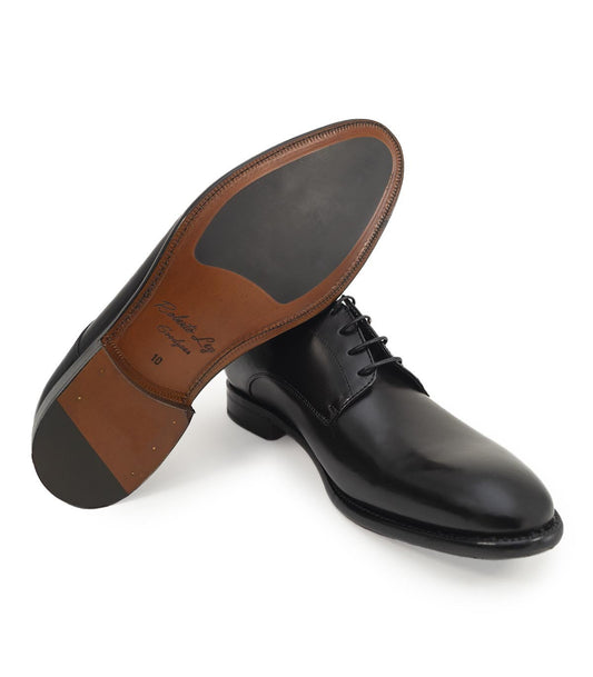 Chaussures à lacets noires pour hommes