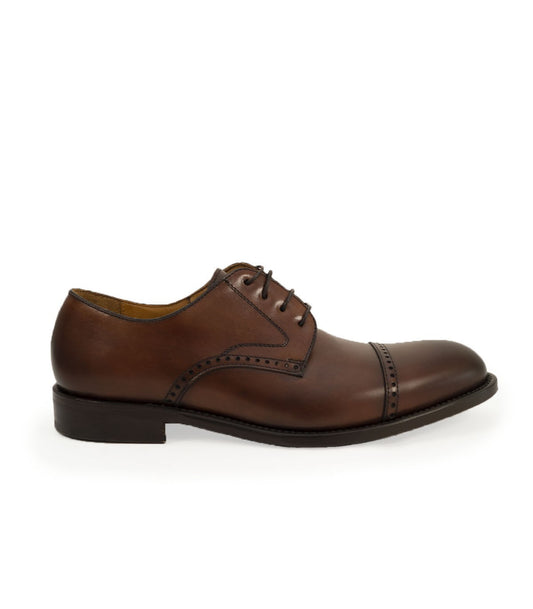 CHAUSSURES À LACETS MARRON GOODYEAR POUR HOMMES