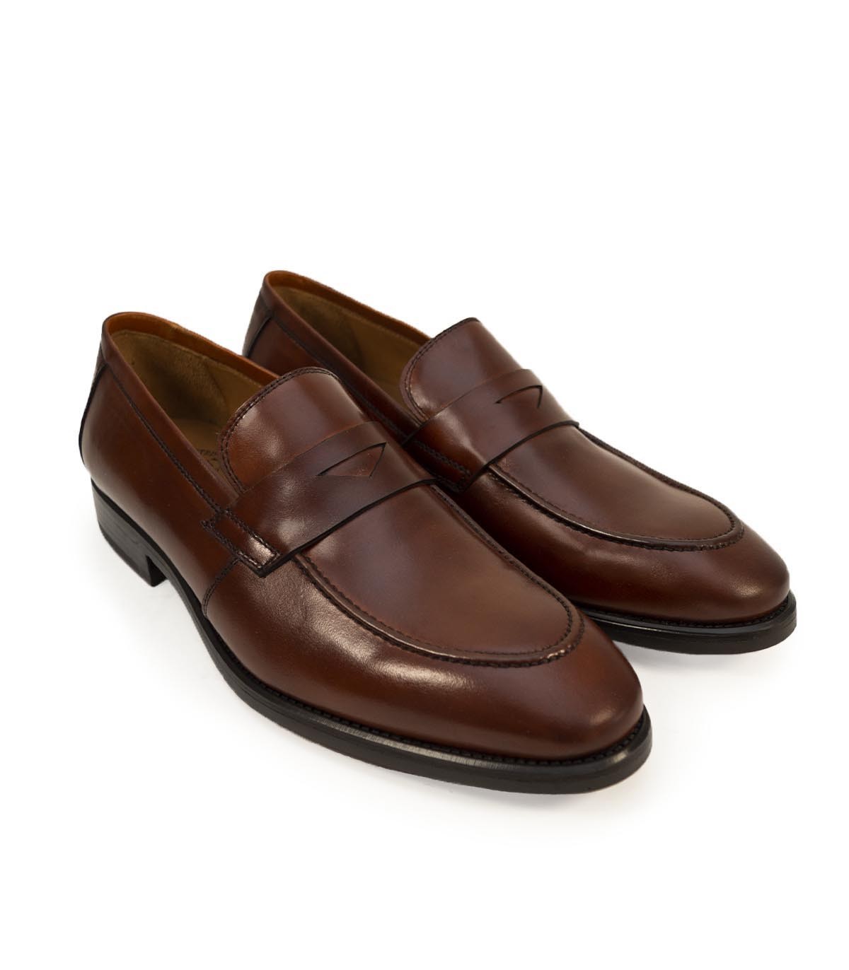 BROWN MEN'S LOAFER SHOE