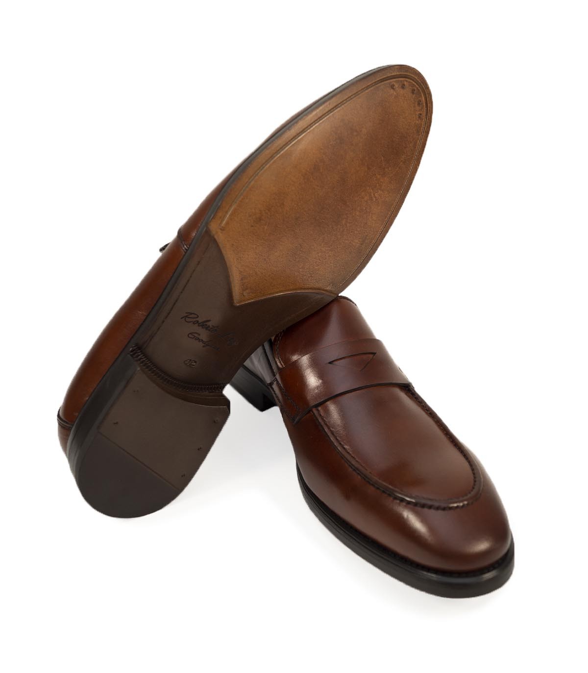 BROWN MEN'S LOAFER SHOE